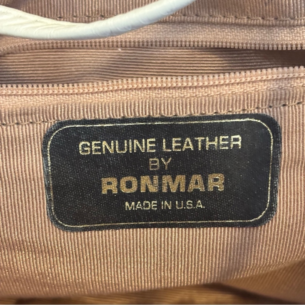 Vintage Ronmar Leather Clutch - Picture 3 of 8